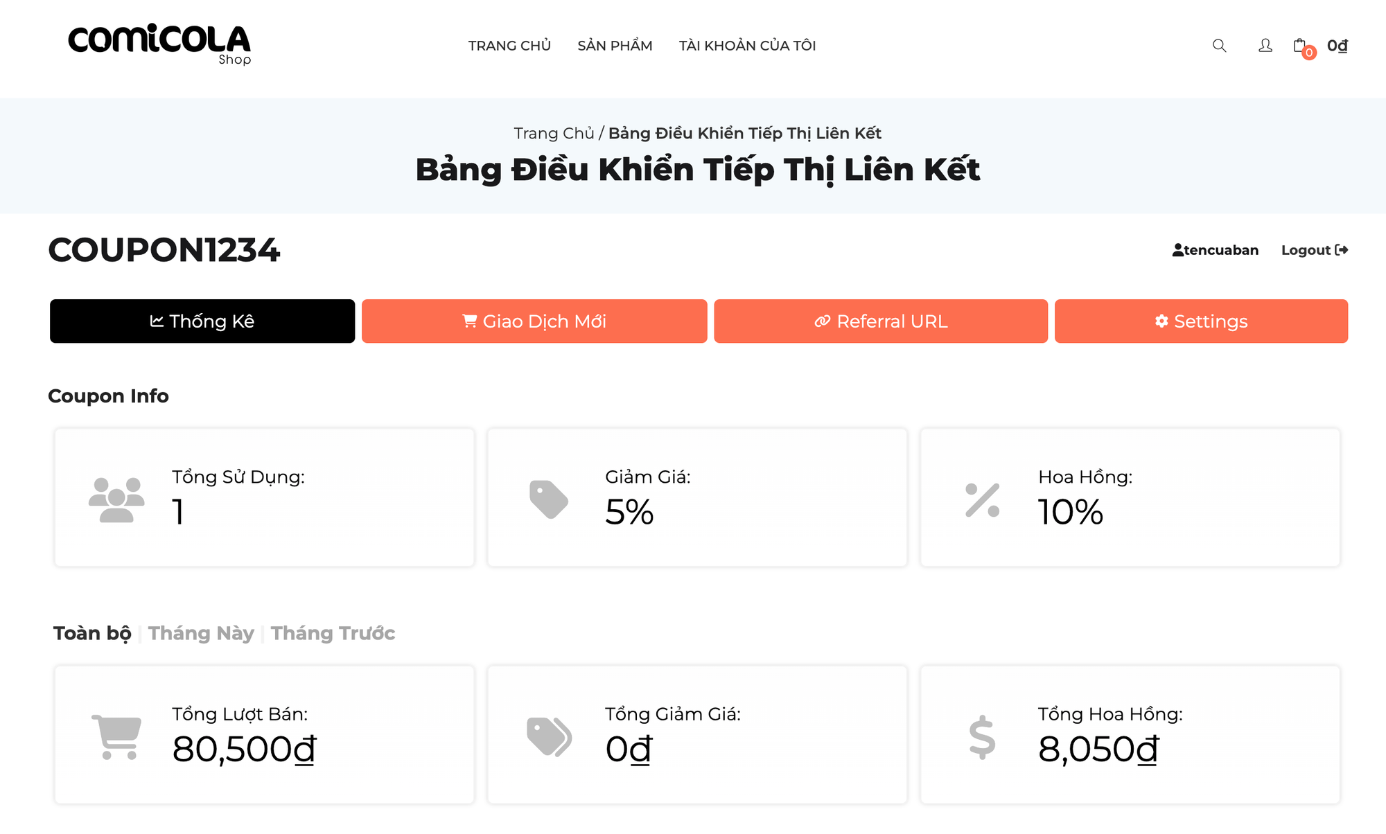 [Lời mời] Tham gia chương trình Tiếp Thị Liên Kết trên Comicola Shop
