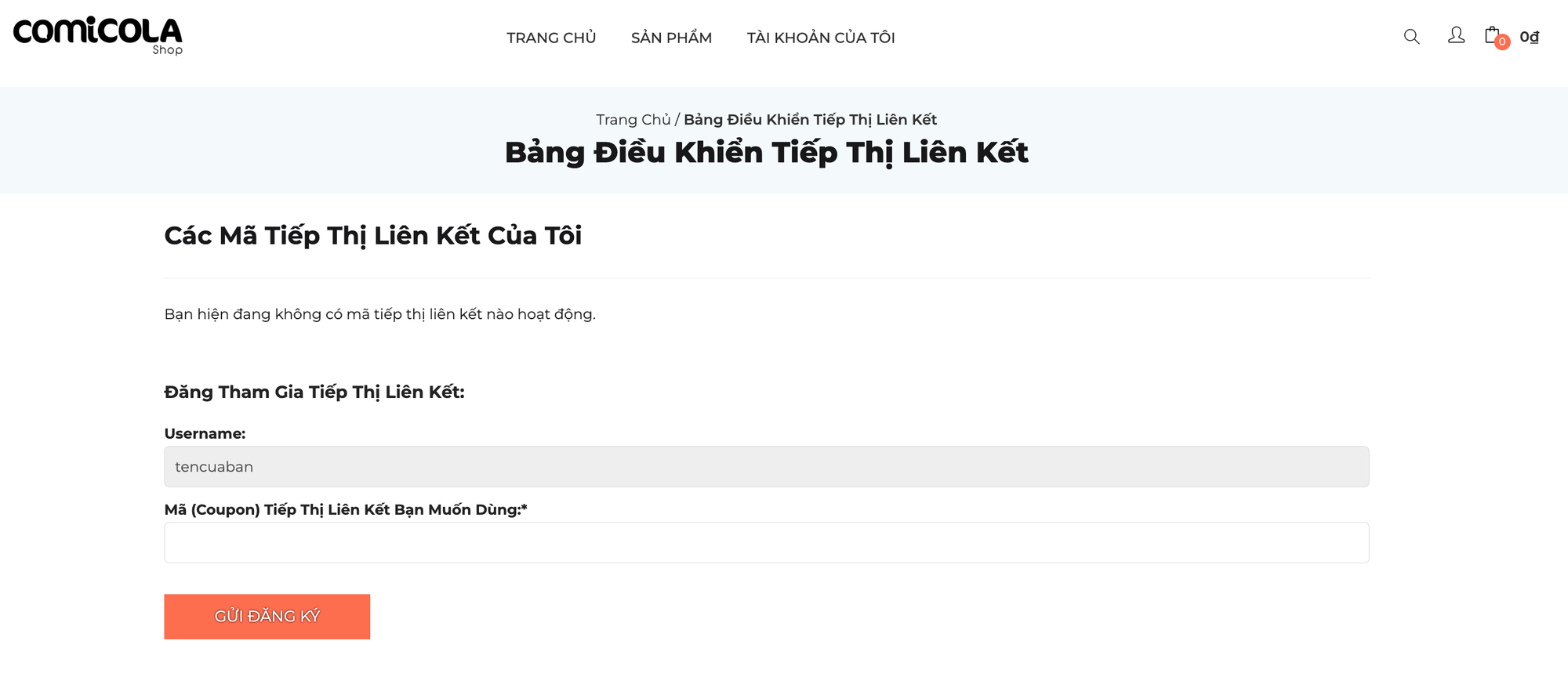 [Lời mời] Tham gia chương trình Tiếp Thị Liên Kết trên Comicola Shop