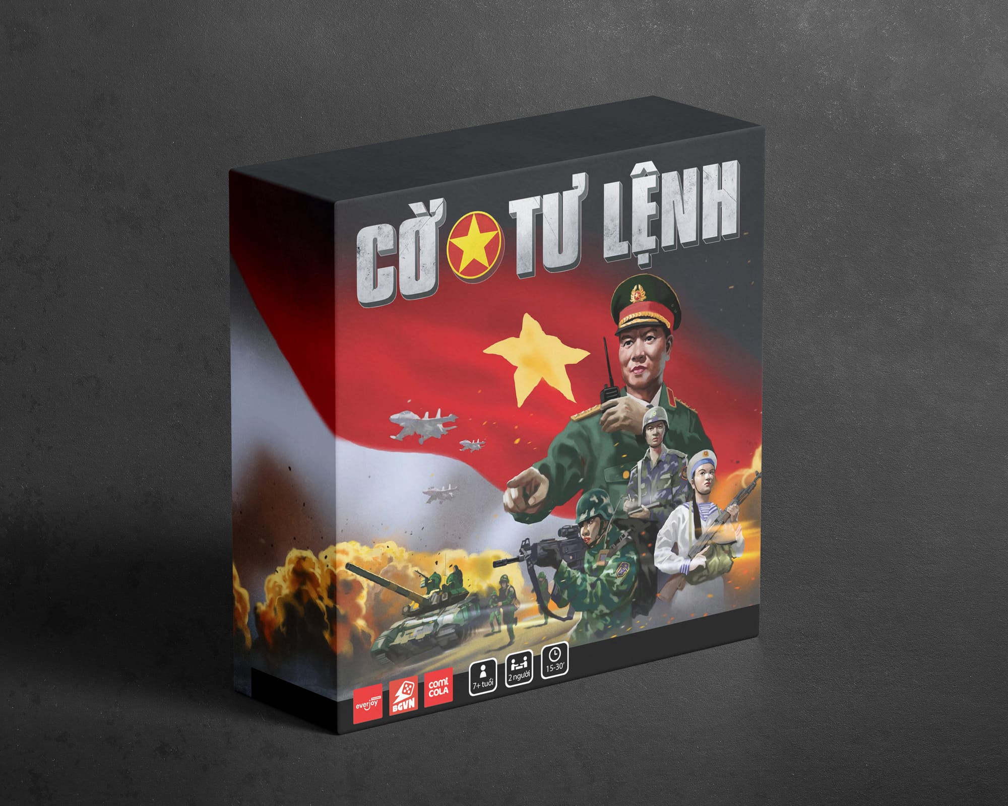 Nhân dịp 30-4, kể lại hành trình với sản phẩm Cờ Tư Lệnh.