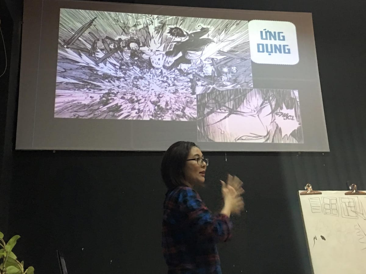 Buổi 12 Tại Lớp Truyện Tranh Comicola: Họa sĩ Can Tiểu Hy và Dương Đức Hướng Dẫn Cực Chất