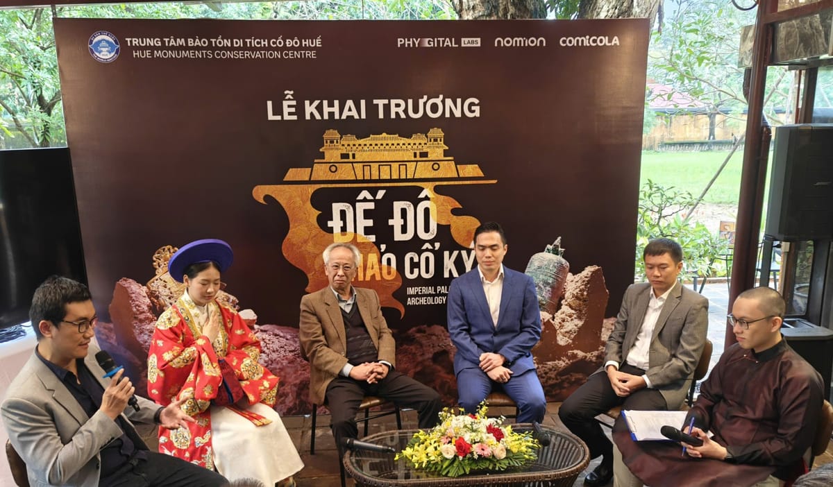 Ra mắt dự án Đế Đô Khảo Cổ Ký tại Đại Nội Huế