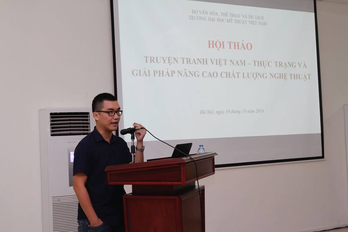 Comicola tham dự hội thảo khoa học "Thực trạng và giải pháp nâng cao chất lượng nghệ thuật truyện tranh Việt Nam"