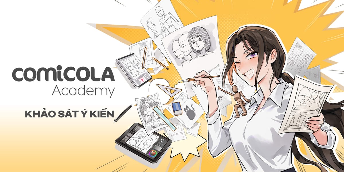 [Khảo sát] Comicola Academy - Trung tâm đào tạo mỹ thuật ứng dụng.